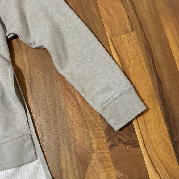 Nike Dri-Fit Grey Pullover Sweatshirt Shirt Sweater Top Long Sleeve Medium - Picture 5 of 10